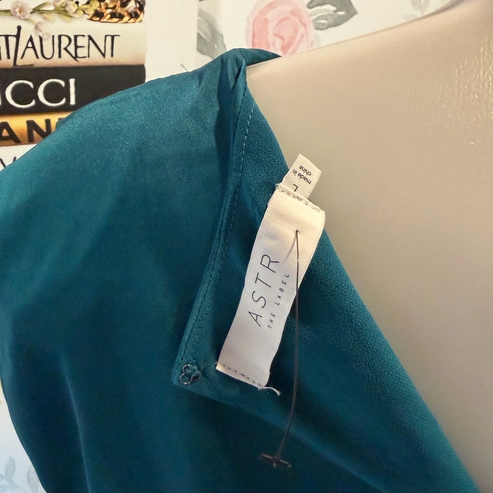 ASTR Teal Dress - Picture 4 of 10